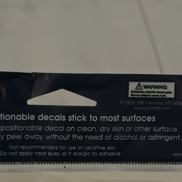 MLB MINNESOTA TWINS 1 SHEET 15 FACE CALS TATTOOS - Picture 3 of 3